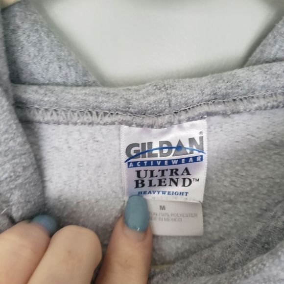 GREY Hoodie Bunny hug Ladies medium - Picture 3 of 5